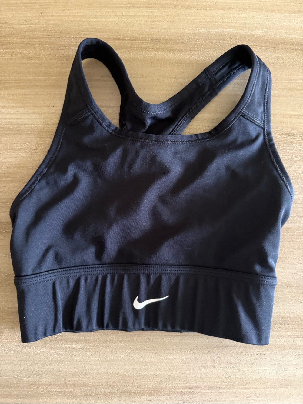 Nike Women’s Black Longline Racerback Sports Bra